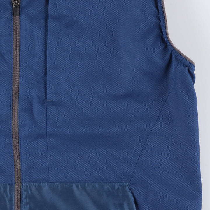 Oakley Regular Fit Warm-up Vest, Men's Size L unclear navy blue type Vintage Second Hand