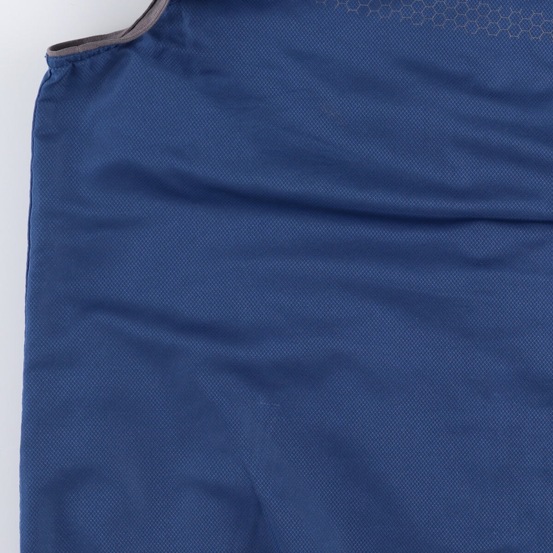 Oakley Regular Fit Warm-up Vest, Men's Size L unclear navy blue type Vintage Second Hand