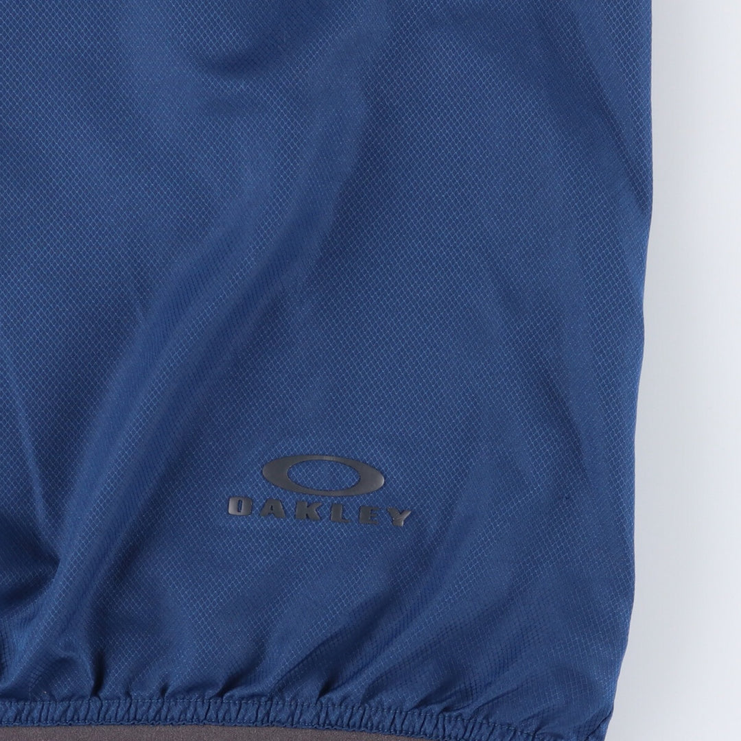 Oakley Regular Fit Warm-up Vest, Men's Size L unclear navy blue type Vintage Second Hand