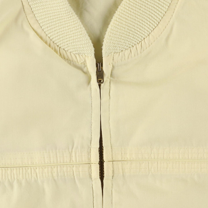 70s~80'S Sears Derby Jacket Cup Shoulder Jacket Men's L Size Vintage unclear yellow type Vintage Second Hand
