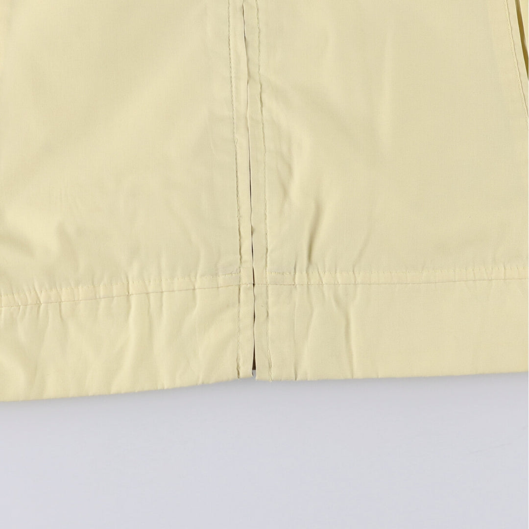 70s~80'S Sears Derby Jacket Cup Shoulder Jacket Men's L Size Vintage unclear yellow type Vintage Second Hand