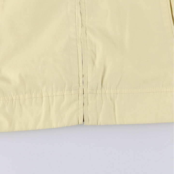 70s~80'S Sears Derby Jacket Cup Shoulder Jacket Men's L Size Vintage unclear yellow type Vintage Second Hand