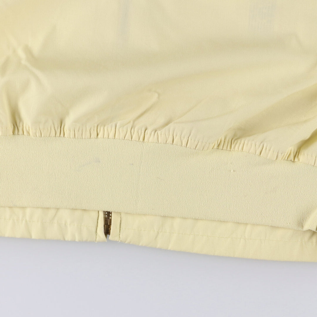 70s~80'S Sears Derby Jacket Cup Shoulder Jacket Men's L Size Vintage unclear yellow type Vintage Second Hand