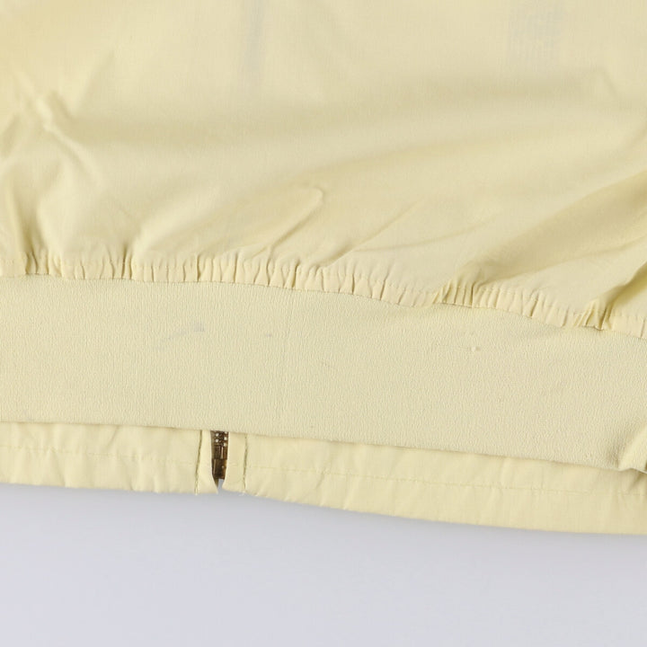 70s~80'S Sears Derby Jacket Cup Shoulder Jacket Men's L Size Vintage unclear yellow type Vintage Second Hand