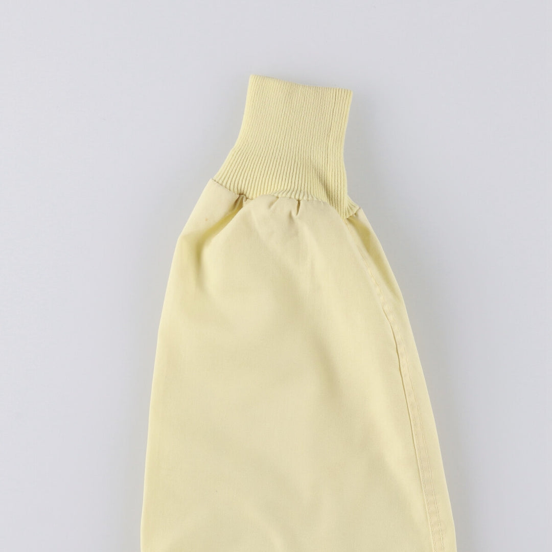 70s~80'S Sears Derby Jacket Cup Shoulder Jacket Men's L Size Vintage unclear yellow type Vintage Second Hand
