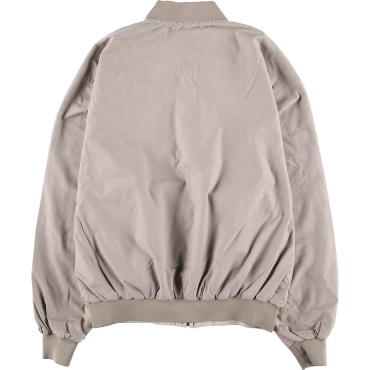 Vintage 80s-90'S Knightsbridge Derby Jacket with Cup Shoulder Strap, Men's Size L cotton Beige type Vintage Second Hand
