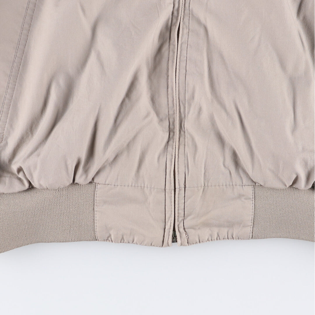 Vintage 80s-90'S Knightsbridge Derby Jacket with Cup Shoulder Strap, Men's Size L cotton Beige type Vintage Second Hand