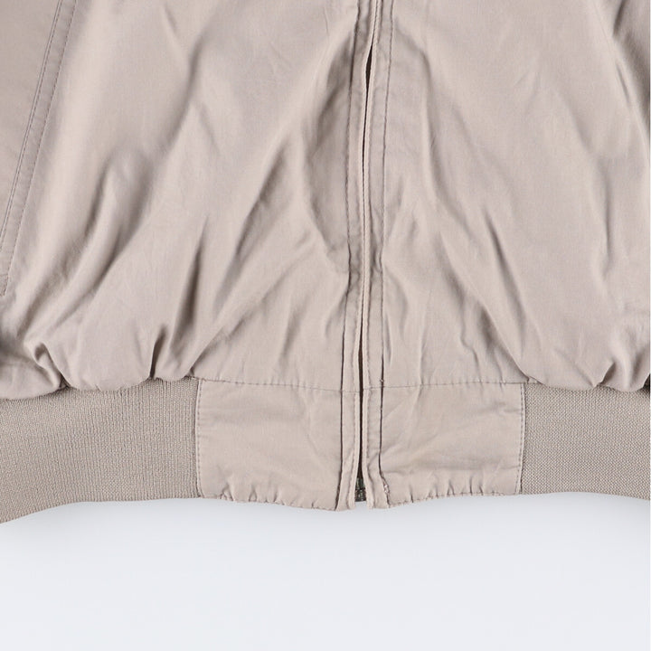 Vintage 80s-90'S Knightsbridge Derby Jacket with Cup Shoulder Strap, Men's Size L cotton Beige type Vintage Second Hand