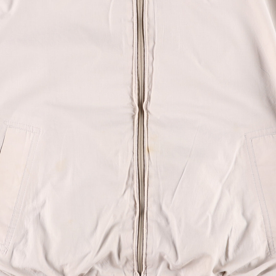 Vintage 80s-90'S Knightsbridge Derby Jacket with Cup Shoulder Strap, Men's Size L cotton Beige type Vintage Second Hand