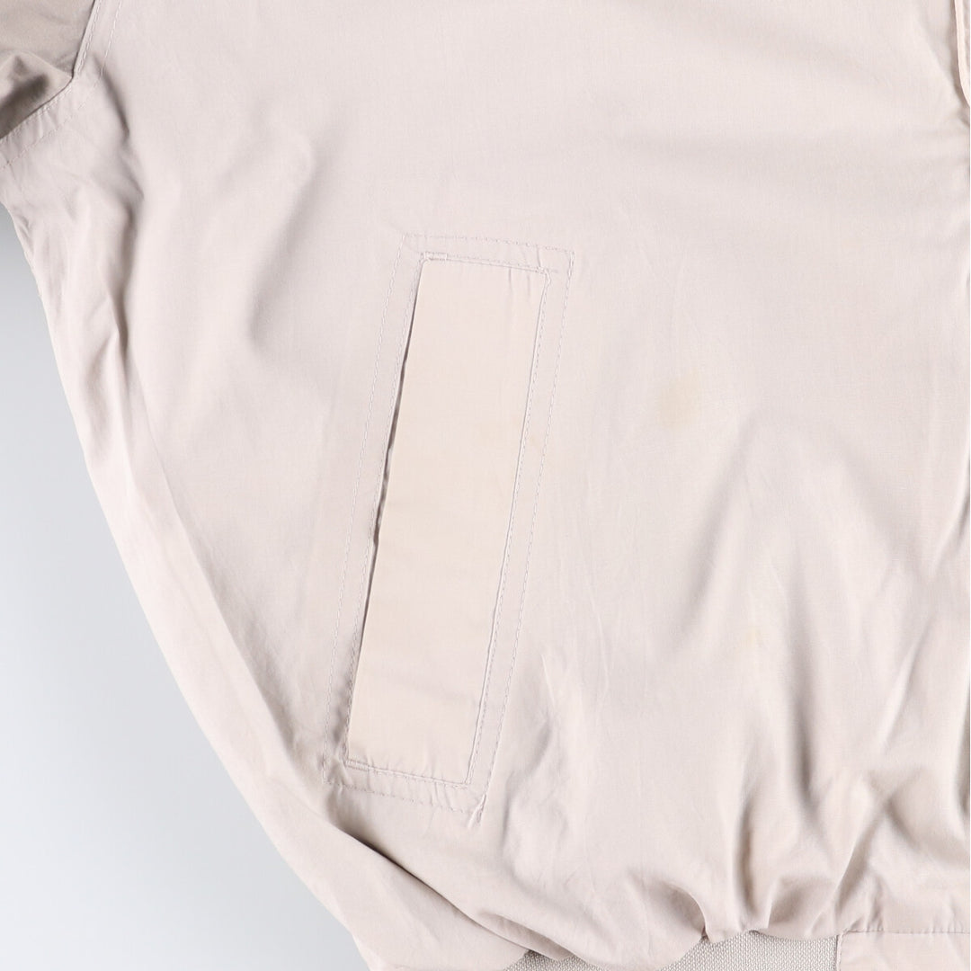 Vintage 80s-90'S Knightsbridge Derby Jacket with Cup Shoulder Strap, Men's Size L cotton Beige type Vintage Second Hand