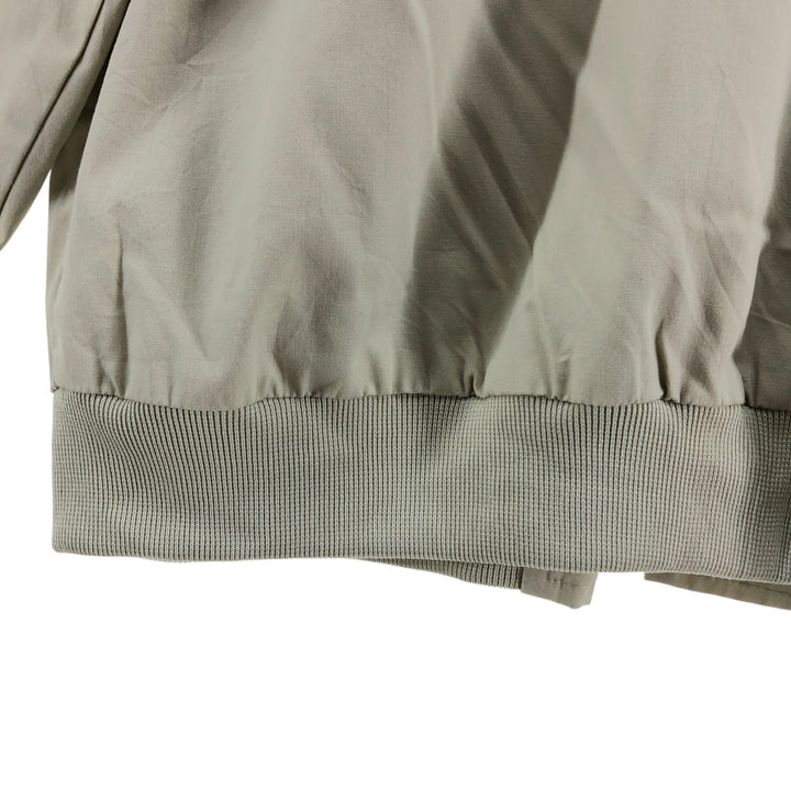 90s~00'S HABAND Derby Jacket Cup Shoulder Jacket Men's L size polyester Beige type Vintage Second Hand