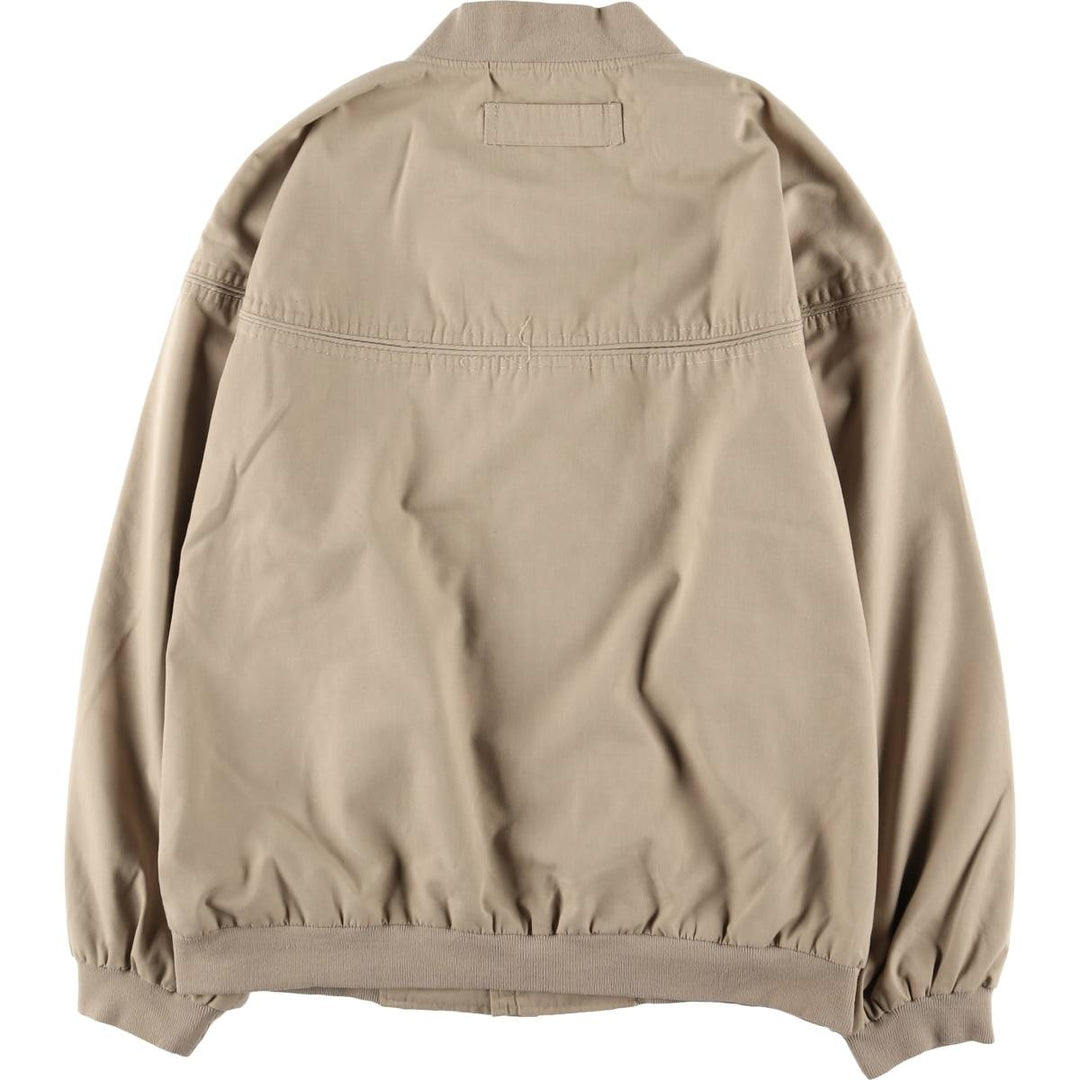90s~00'S HABAND Derby Jacket Cup Shoulder Jacket Men's XL cotton Beige type Vintage Second Hand