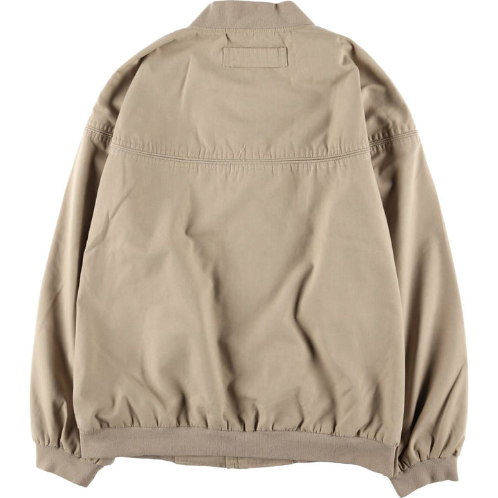 90s~00'S HABAND Derby Jacket Cup Shoulder Jacket Men's XL cotton Beige type Vintage Second Hand