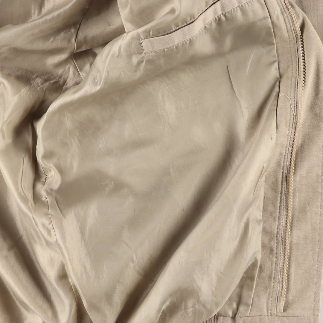 90s~00'S HABAND Derby Jacket Cup Shoulder Jacket Men's XL cotton Beige type Vintage Second Hand