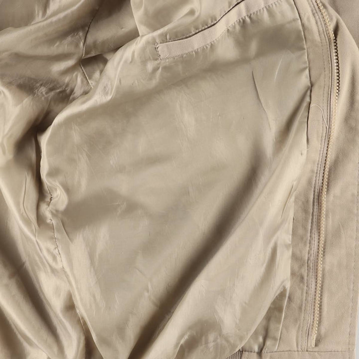 90s~00'S HABAND Derby Jacket Cup Shoulder Jacket Men's XL cotton Beige type Vintage Second Hand