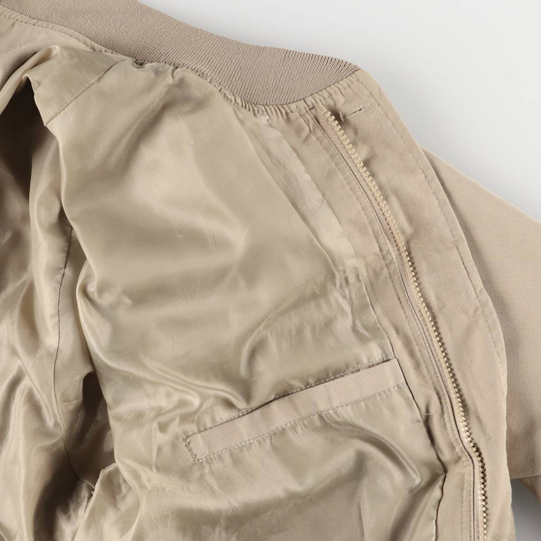 90s~00'S HABAND Derby Jacket Cup Shoulder Jacket Men's XL cotton Beige type Vintage Second Hand