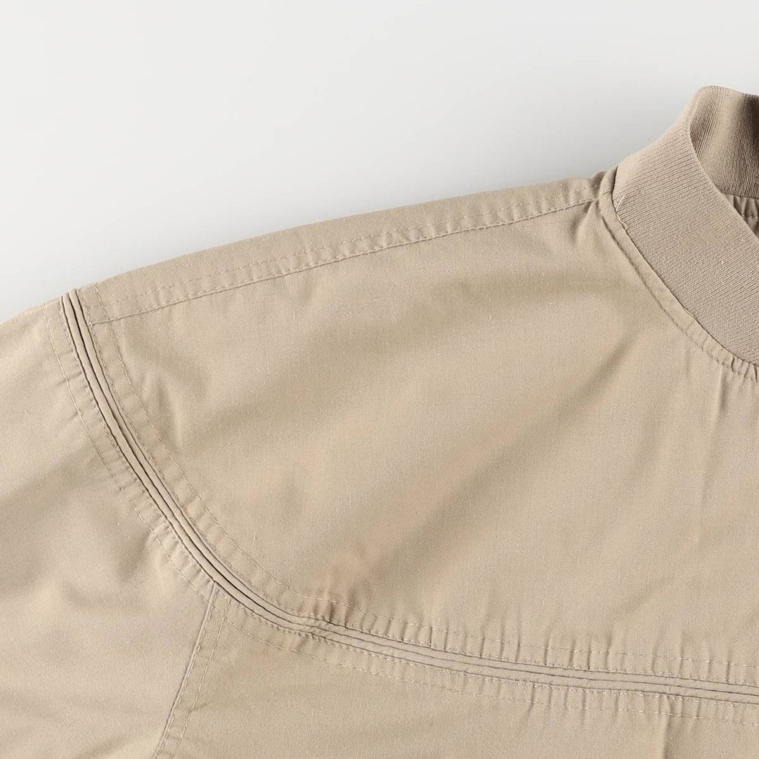 90s~00'S HABAND Derby Jacket Cup Shoulder Jacket Men's XL cotton Beige type Vintage Second Hand