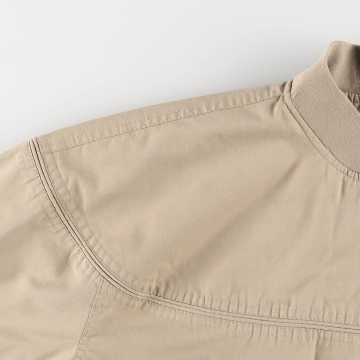 90s~00'S HABAND Derby Jacket Cup Shoulder Jacket Men's XL cotton Beige type Vintage Second Hand
