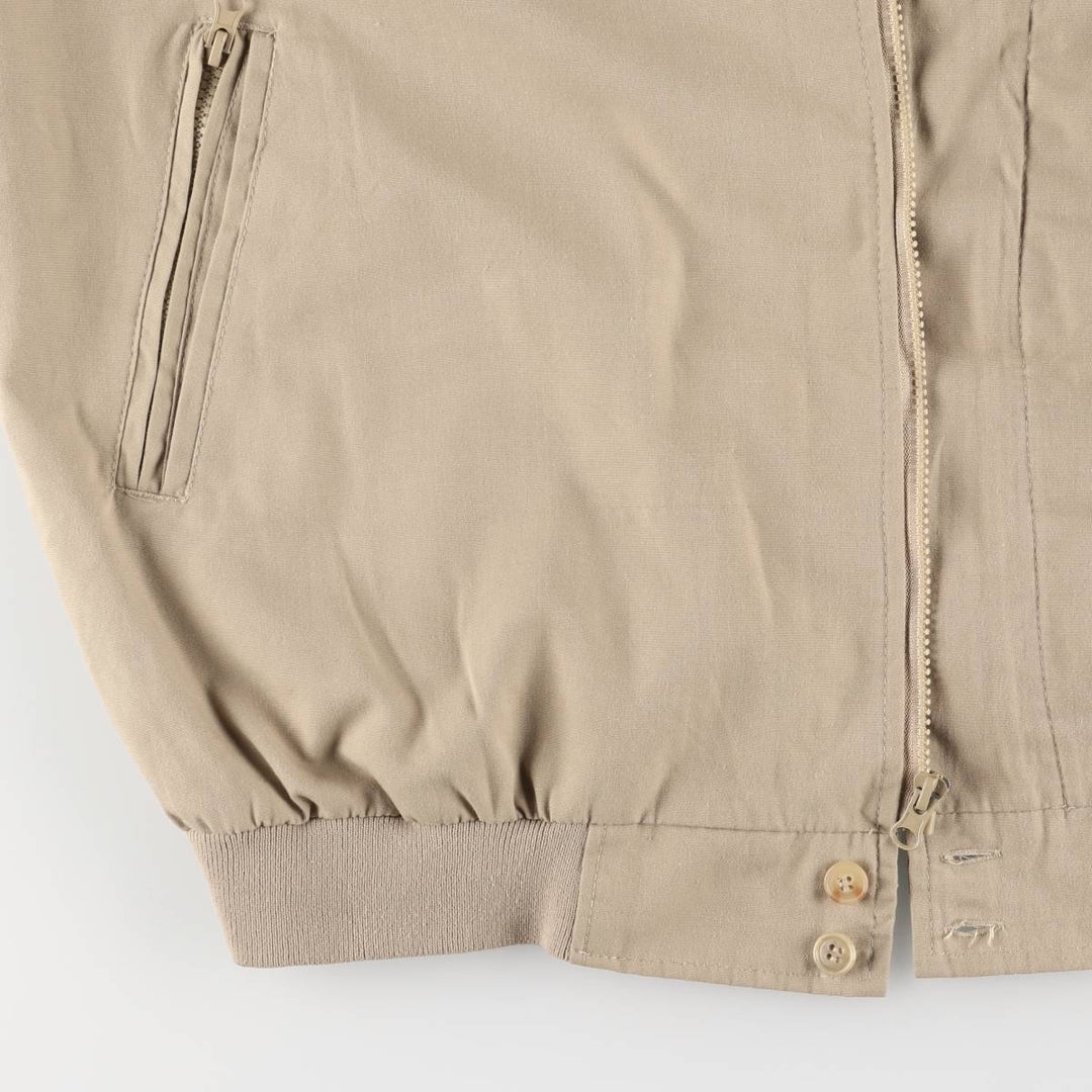 90s~00'S HABAND Derby Jacket Cup Shoulder Jacket Men's XL cotton Beige type Vintage Second Hand