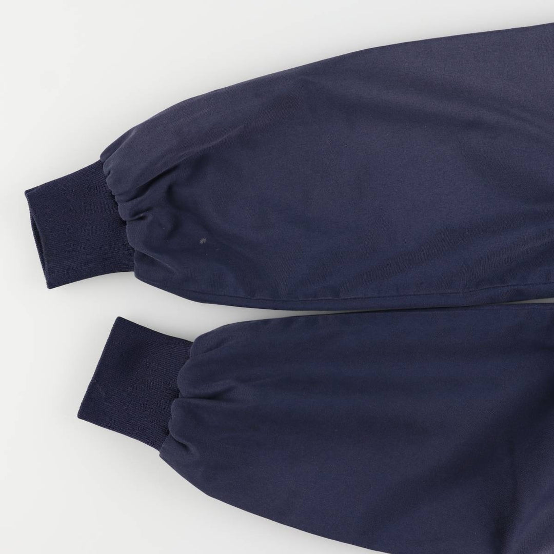 80s-90'S KNIGHTS BRIDGE Derby Jacket, Cup Shoulder Jacket, Men's XL, Vintage polyester navy blue type Vintage Second Hand