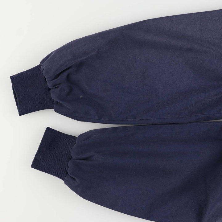 80s-90'S KNIGHTS BRIDGE Derby Jacket, Cup Shoulder Jacket, Men's XL, Vintage polyester navy blue type Vintage Second Hand