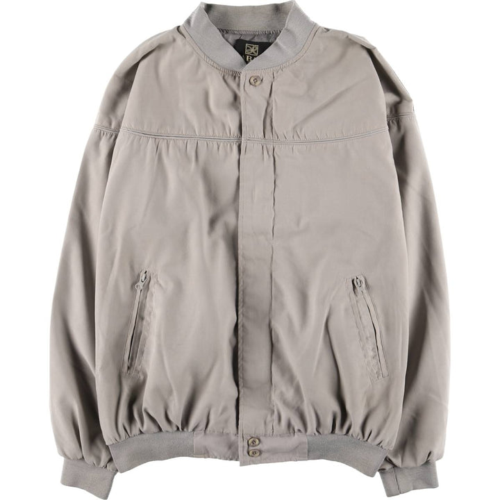 90s~00'S HABAND Derby Jacket Cup Shoulder Jacket Men's M size polyester gray type Vintage Second Hand