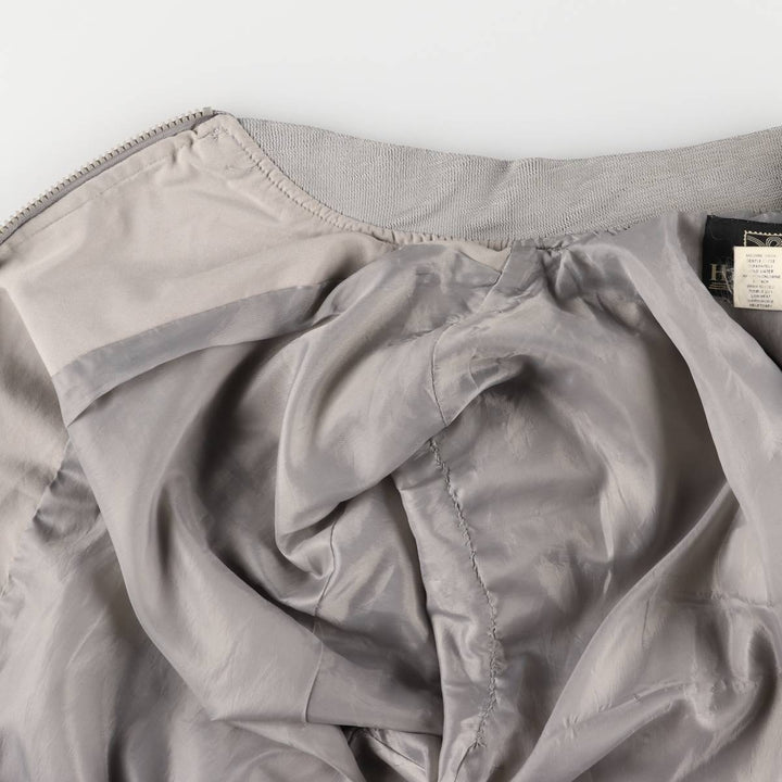 90s~00'S HABAND Derby Jacket Cup Shoulder Jacket Men's M size polyester gray type Vintage Second Hand
