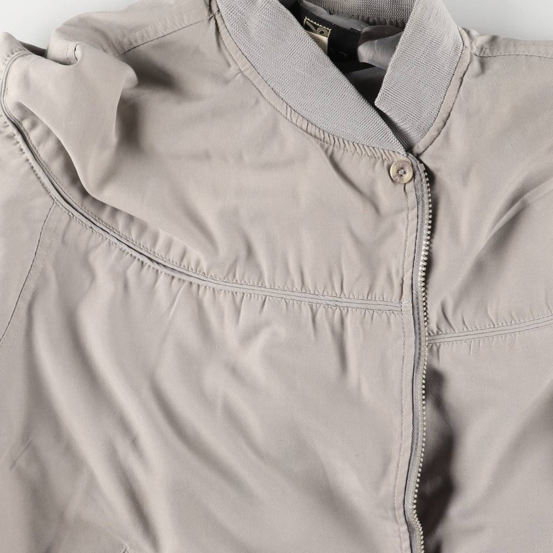 90s~00'S HABAND Derby Jacket Cup Shoulder Jacket Men's M size polyester gray type Vintage Second Hand
