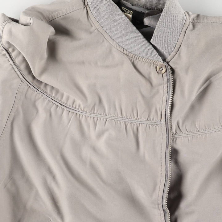 90s~00'S HABAND Derby Jacket Cup Shoulder Jacket Men's M size polyester gray type Vintage Second Hand