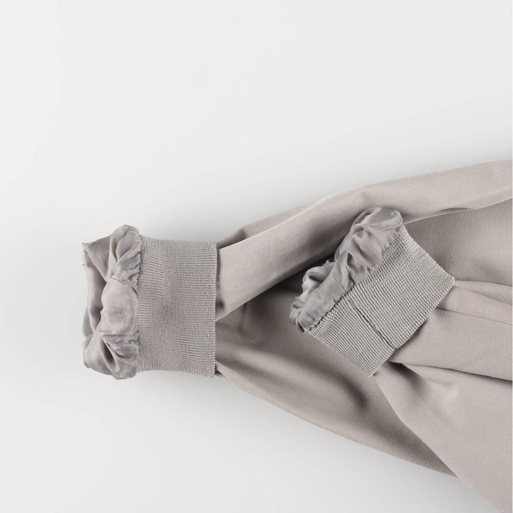 90s~00'S HABAND Derby Jacket Cup Shoulder Jacket Men's M size polyester gray type Vintage Second Hand