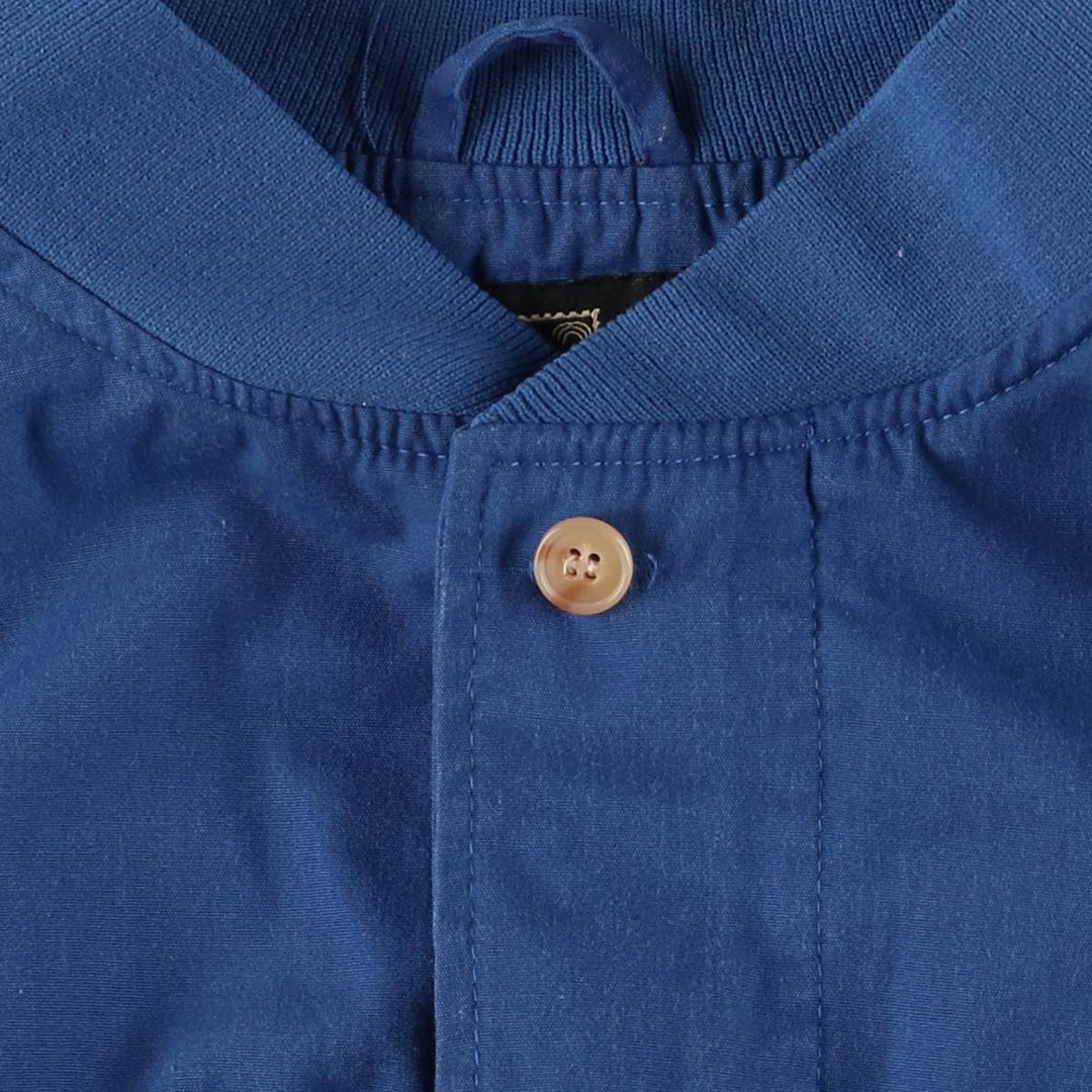 90s~00'S HABAND Derby Jacket Cup Shoulder Jacket Men's L size cotton blue type Vintage Second Hand