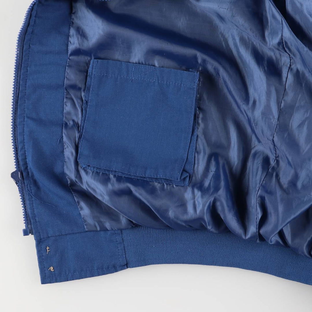 90s~00'S HABAND Derby Jacket Cup Shoulder Jacket Men's L size cotton blue type Vintage Second Hand
