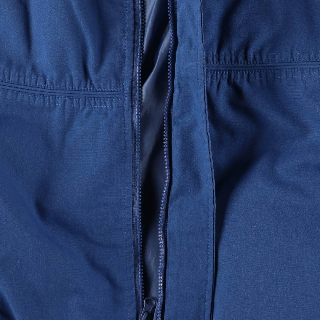 90s~00'S HABAND Derby Jacket Cup Shoulder Jacket Men's L size cotton blue type Vintage Second Hand
