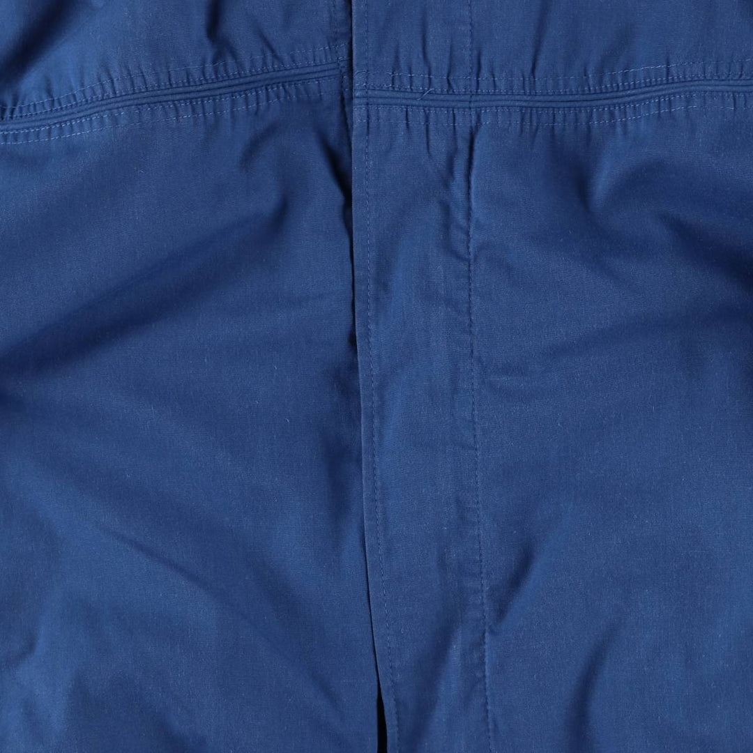 90s~00'S HABAND Derby Jacket Cup Shoulder Jacket Men's L size cotton blue type Vintage Second Hand