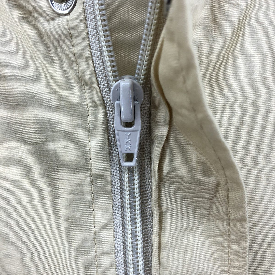 80'S Rainbow Sportswear Blouson Men's M Size Vintage polyester Beige type Vintage Second Hand