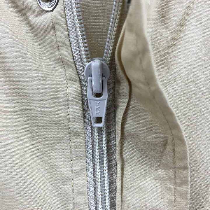 80'S Rainbow Sportswear Blouson Men's M Size Vintage polyester Beige type Vintage Second Hand