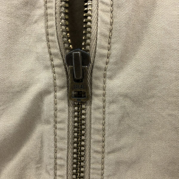GAP stand-up collar cotton blouson, size L for men cotton Beige type Vintage Second Hand