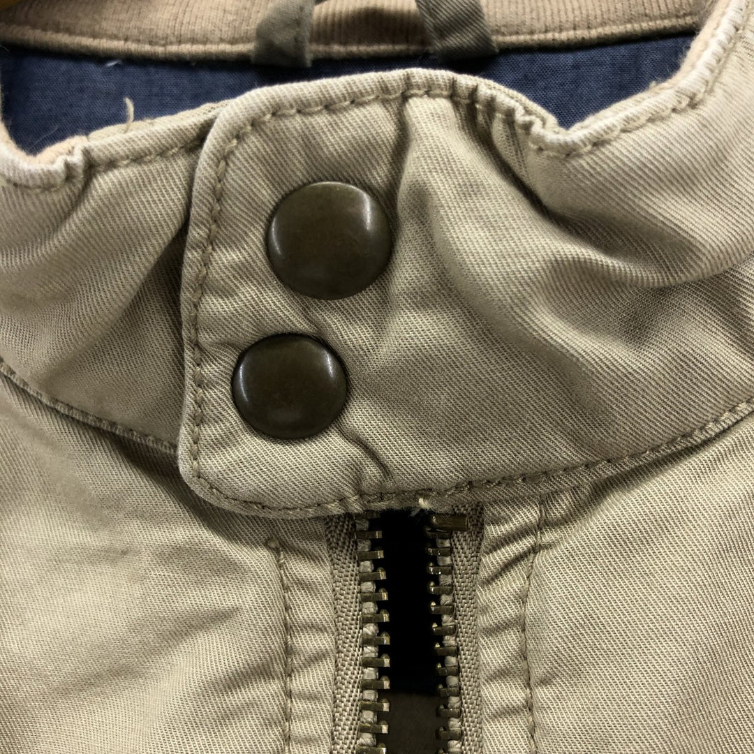 GAP stand-up collar cotton blouson, size L for men cotton Beige type Vintage Second Hand