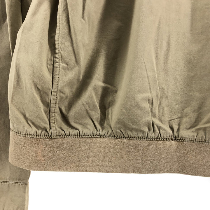 GAP stand-up collar cotton blouson, size L for men cotton Beige type Vintage Second Hand