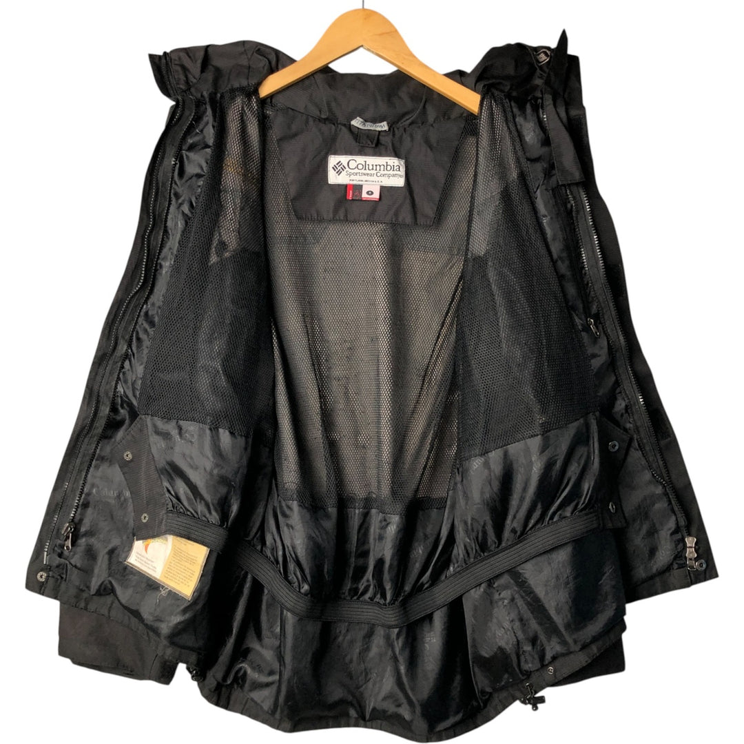 90s-00'S Columbia OMNI-TECH Titanium Ripstop Mountain Jacket Shell Jacket unclear black type Vintage Second Hand