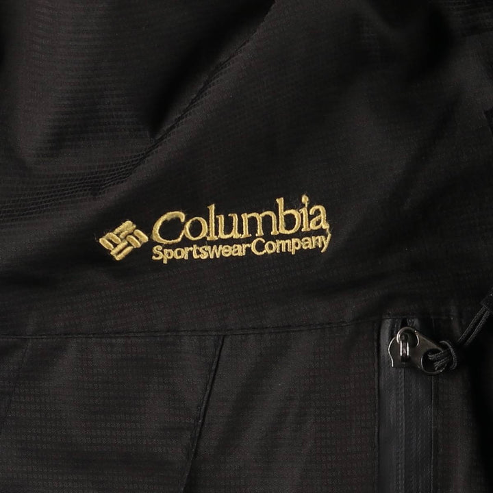 90s-00'S Columbia OMNI-TECH Titanium Ripstop Mountain Jacket Shell Jacket unclear black type Vintage Second Hand