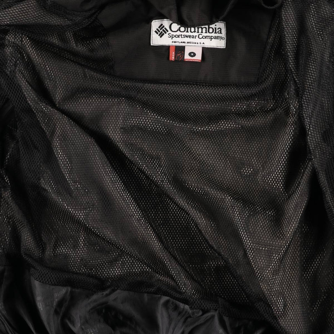 90s-00'S Columbia OMNI-TECH Titanium Ripstop Mountain Jacket Shell Jacket unclear black type Vintage Second Hand