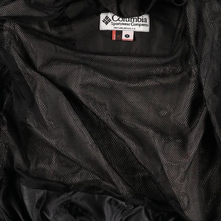 90s-00'S Columbia OMNI-TECH Titanium Ripstop Mountain Jacket Shell Jacket unclear black type Vintage Second Hand
