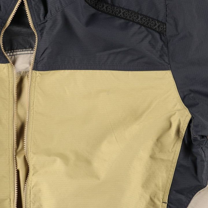 90s~00'S Columbia nylon jacket for men, size XL Nylon ocher yellow type Vintage Second Hand