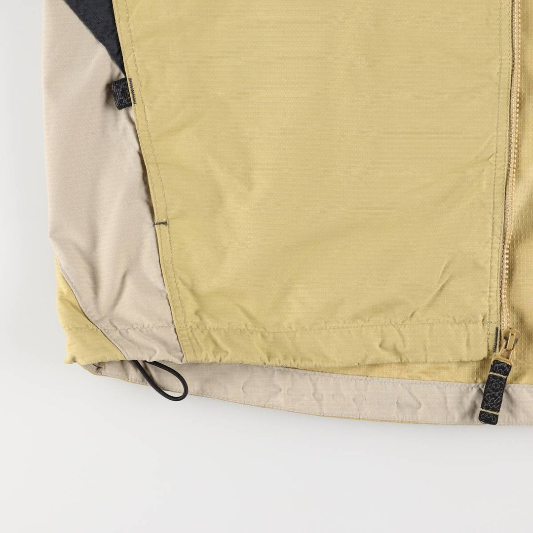 90s~00'S Columbia nylon jacket for men, size XL Nylon ocher yellow type Vintage Second Hand