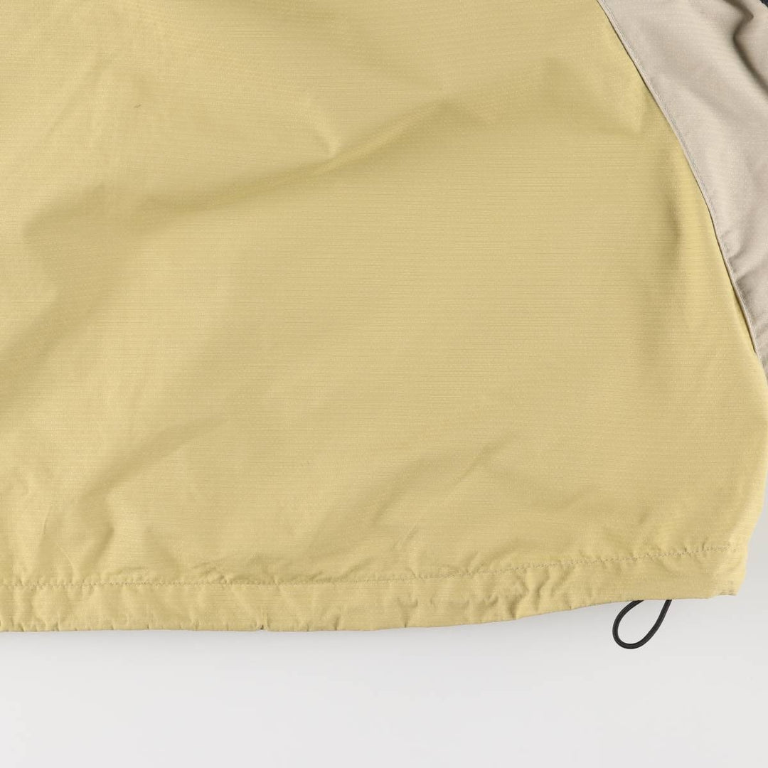 90s~00'S Columbia nylon jacket for men, size XL Nylon ocher yellow type Vintage Second Hand