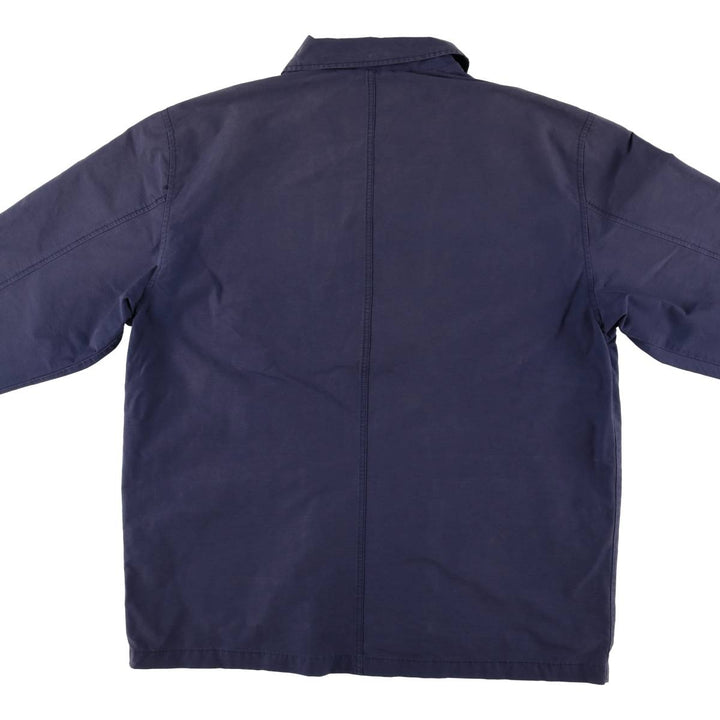 Eddie Bauer Collared Mountain Jacket Shell Jacket Men's L size cotton navy blue type Vintage Second Hand