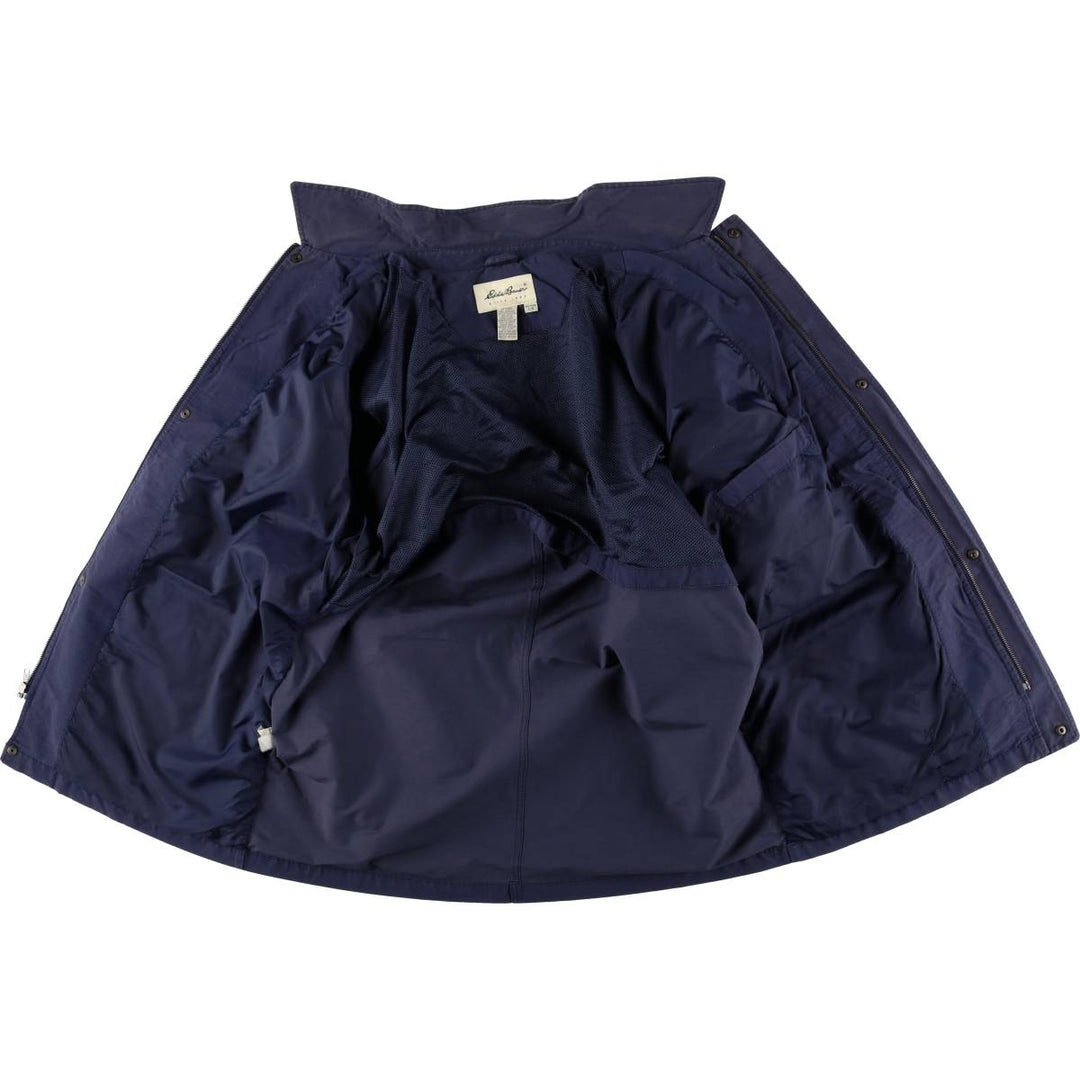 Eddie Bauer Collared Mountain Jacket Shell Jacket Men's L size cotton navy blue type Vintage Second Hand