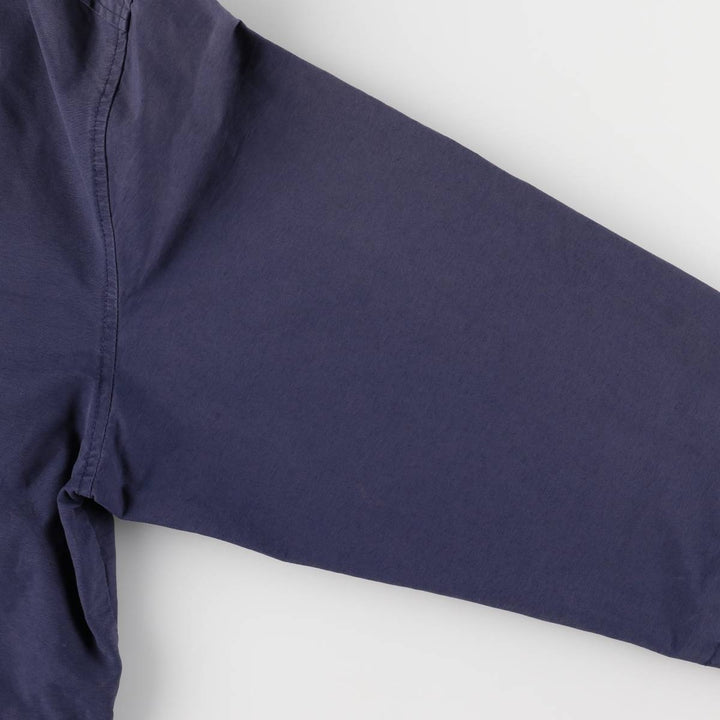 Eddie Bauer Collared Mountain Jacket Shell Jacket Men's L size cotton navy blue type Vintage Second Hand