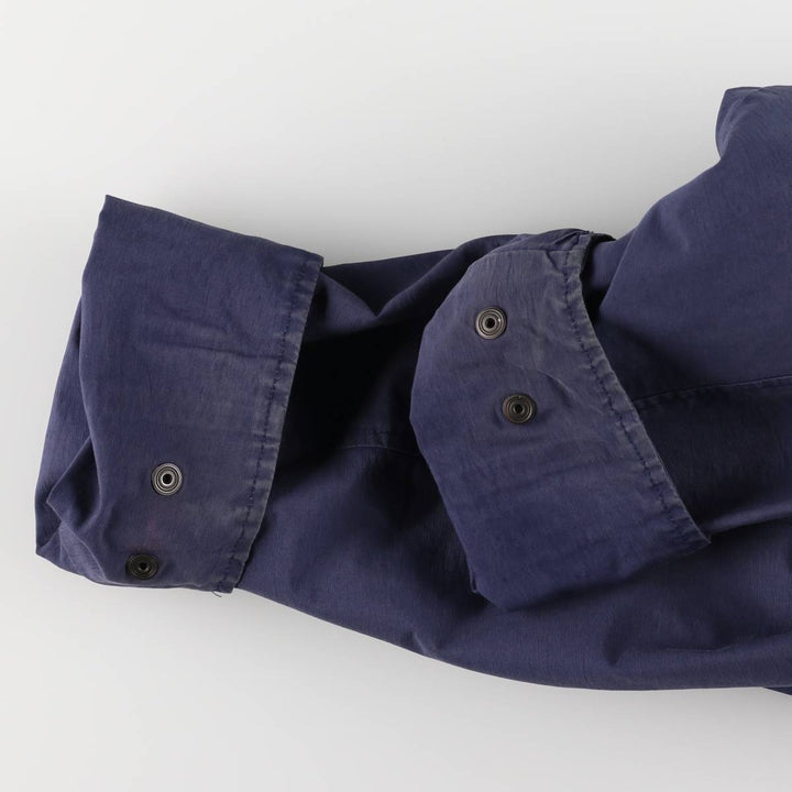 Eddie Bauer Collared Mountain Jacket Shell Jacket Men's L size cotton navy blue type Vintage Second Hand